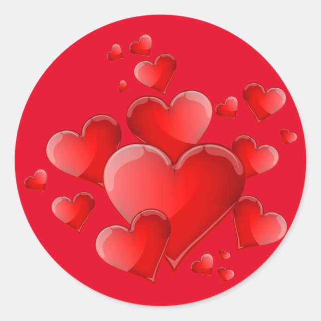 Stickers Coeur Valentine (Devant)