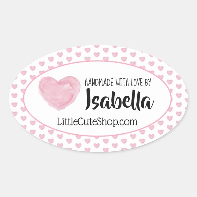 Stickers Coeurs mignons n'Love (Devant)