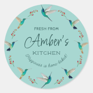 Stickers Colibri personnalisés