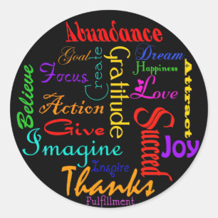 Stickers Collage Motivationnel Word