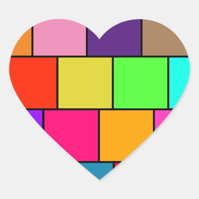 Stickers colorés (Devant)