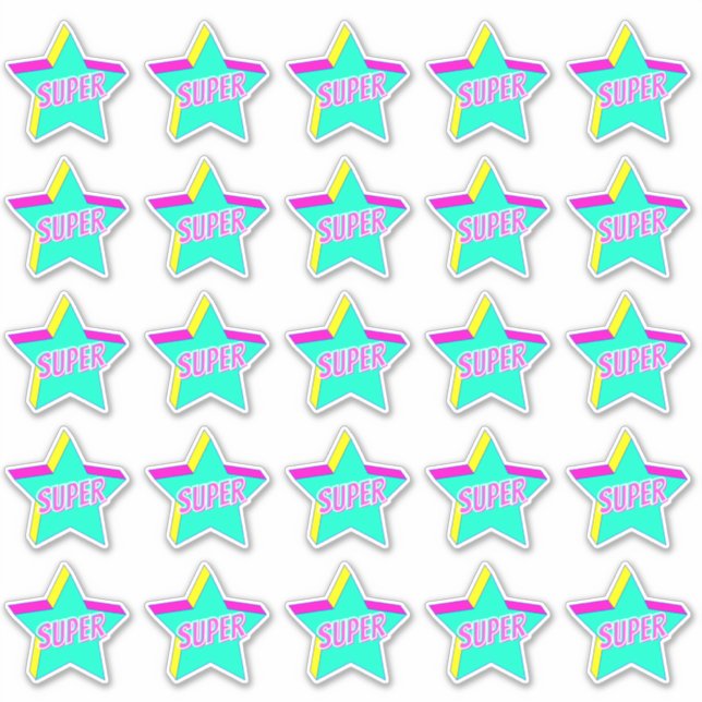 Stickers Commentaire Super Fun Star Professeur Réc (Devant)
