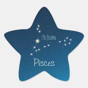 Stickers Constellation Pisces
