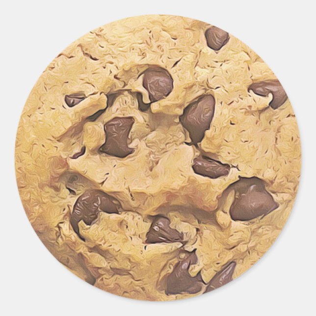 Stickers Cookie Chip Chocolat (Devant)