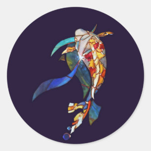Stickers Cool Koi Fish dans l'espace droit