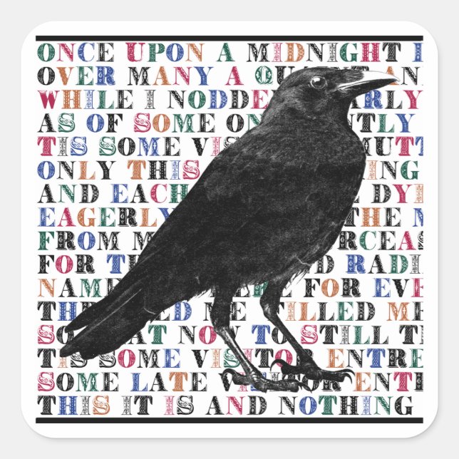 Stickers Corbeau (Devant)