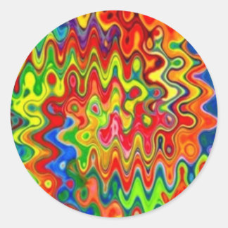 Stickers Couleur Courbe