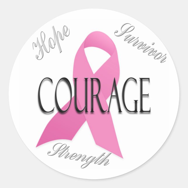 Stickers Courage (Devant)