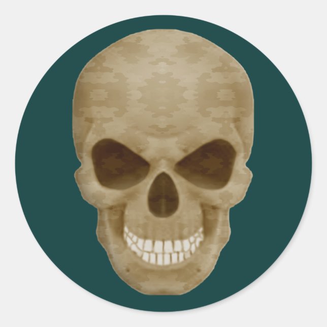 Stickers crâne Camouflage (Devant)