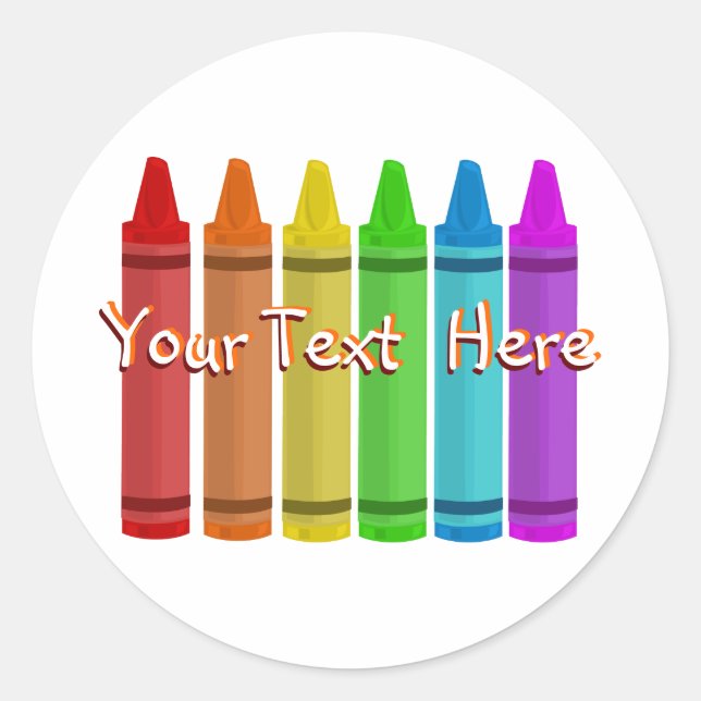 Stickers Crayon (Devant)