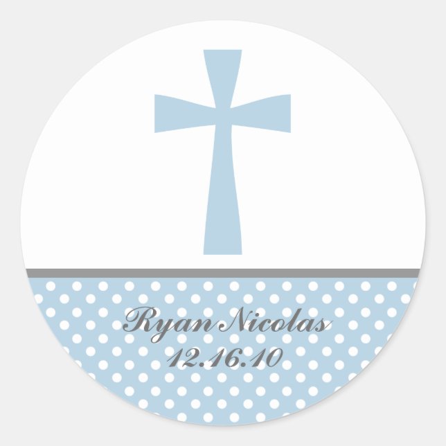 Stickers Croix Bleue (Devant)