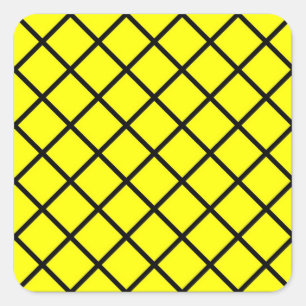 Stickers croix de Crises Noires Jaunes