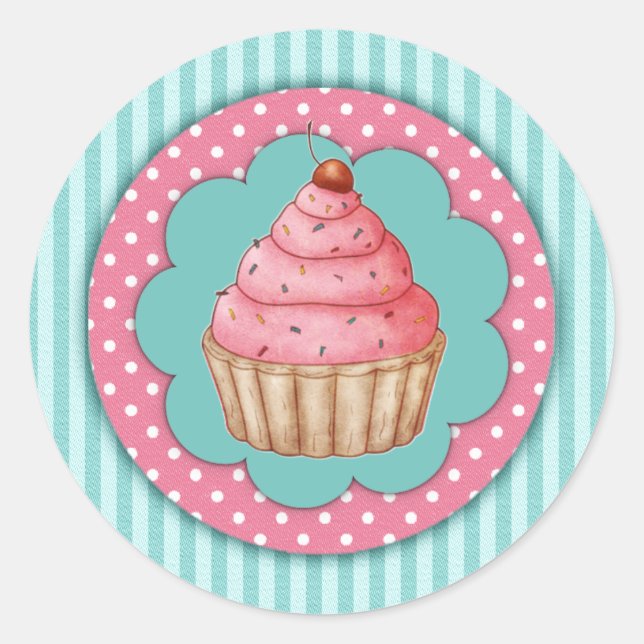 Stickers Cupcake (Devant)