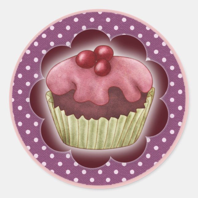 Stickers Cupcake (Devant)