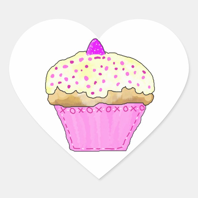 Stickers Cupcake (Devant)