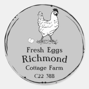 Stickers customisés - Business Farmhouse Cottage