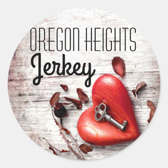 Stickers d'affaires de 20 à 1,5 pouces Country Woo (Devant)