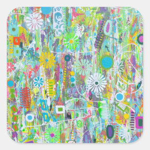 Stickers d'alimentation des fleurs