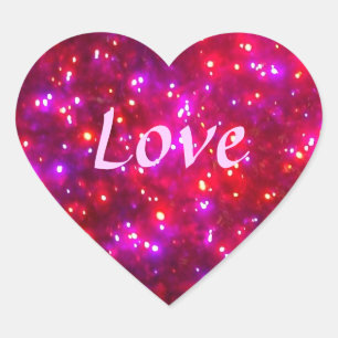Stickers d'amour 'Rosy Sparkle'