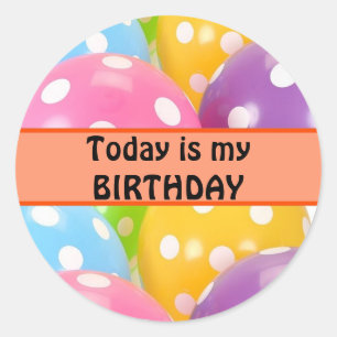 Stickers d'anniversaire des enseignants