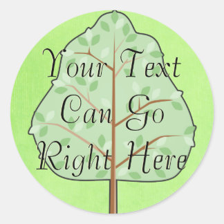 Stickers d'arbre des bois