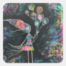 Stickers d'art défiant toute logique