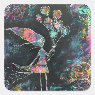 Stickers d'art défiant toute logique