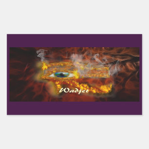 Stickers d'art égyptien Eye of Horus Wadjet