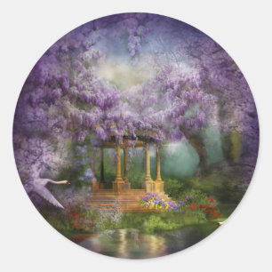 Stickers d'art Wisteria Lake