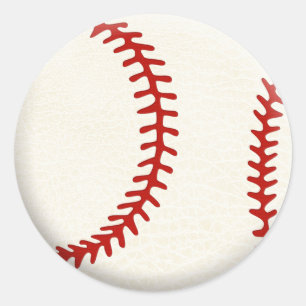 Stickers de baseball / Softball Round