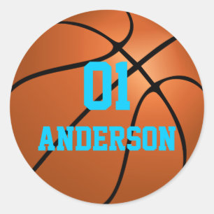Stickers de basket-ball personnalisés