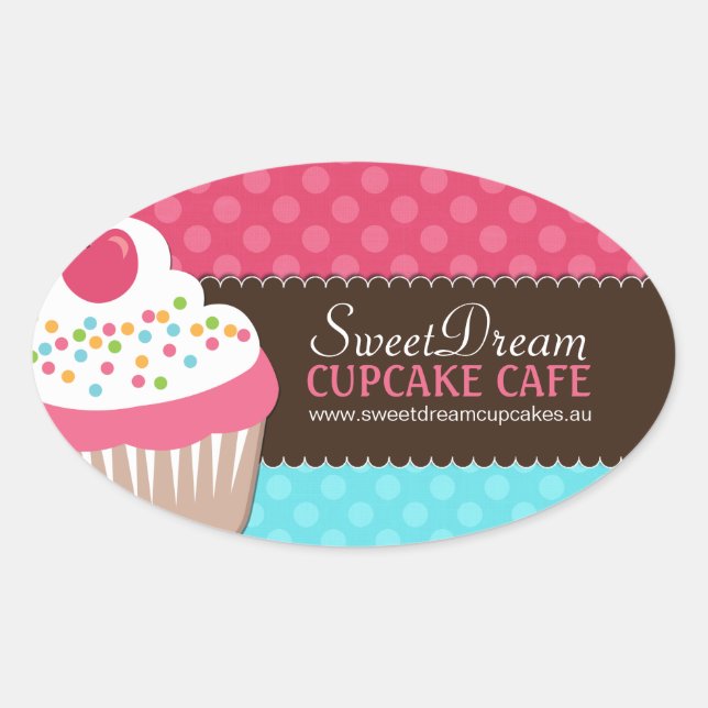 Stickers de bocal à gâteau décoratif (Devant)