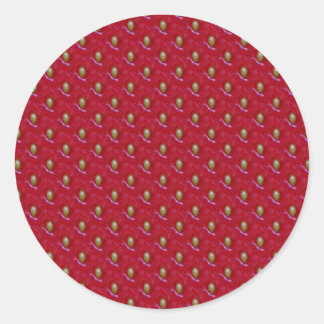 Stickers de champs de fraises