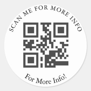 Stickers de code QR personnalisés