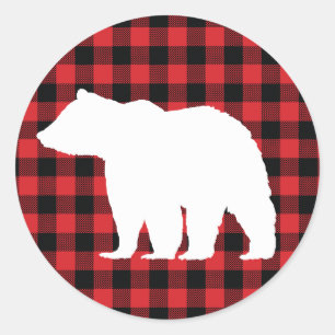 Stickers de contrôle de bison d'ours blanc