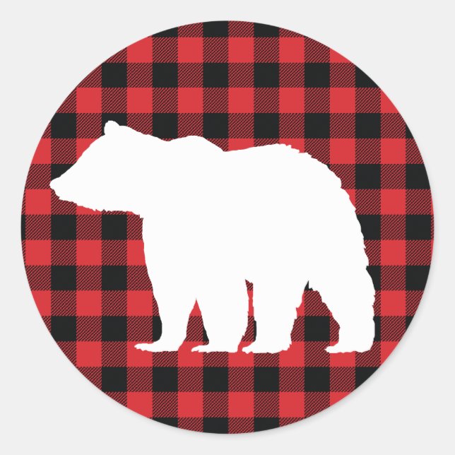 Stickers de contrôle de bison d'ours blanc (Devant)