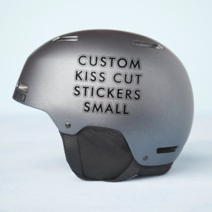 STICKERS DE COUPE KISS personnalisés 4"x4" PETIT