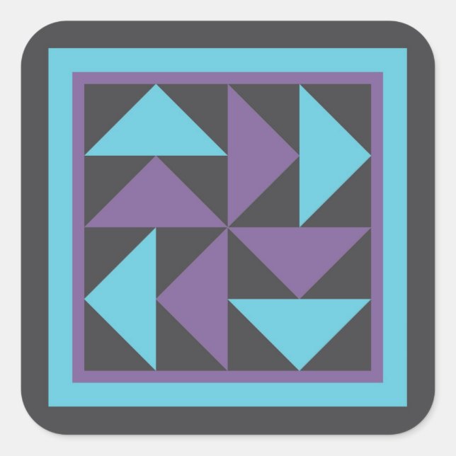 Stickers de courtepointe - Puzzle de Dutchman (Devant)