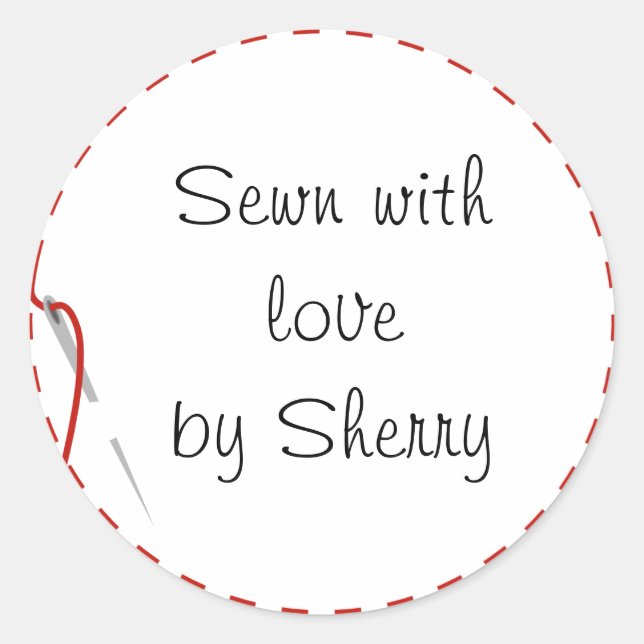 Stickers de couture d'amour (Devant)