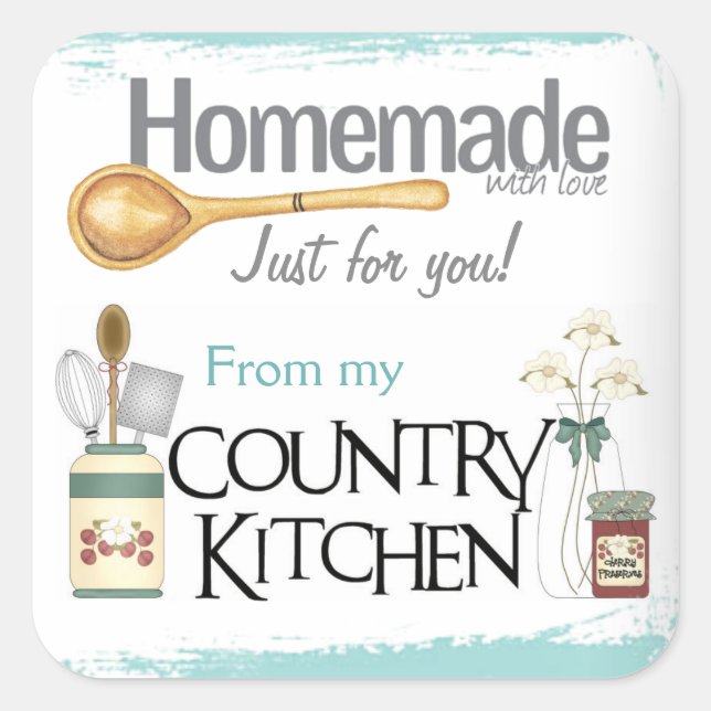 Stickers De Cuisine De Mon Pays (Devant)
