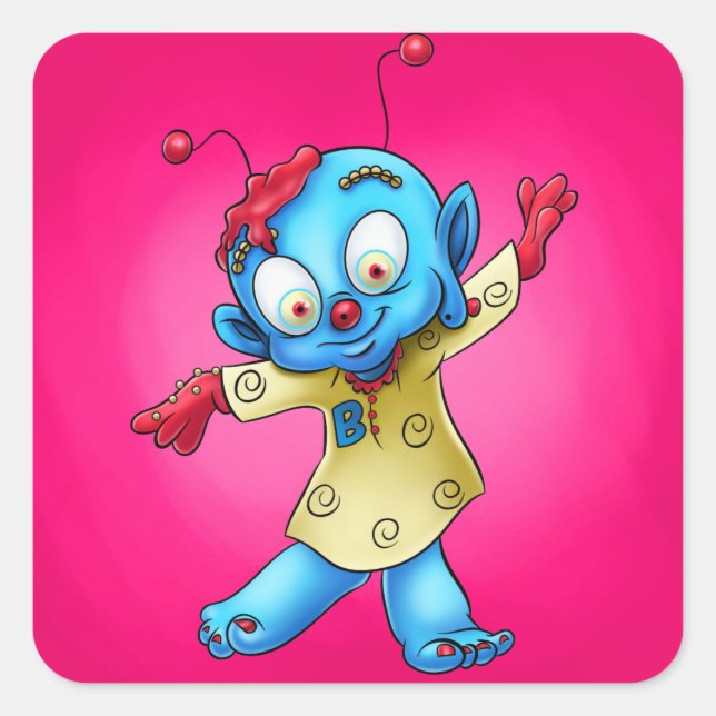 stickers de dessins animés mignons (Devant)