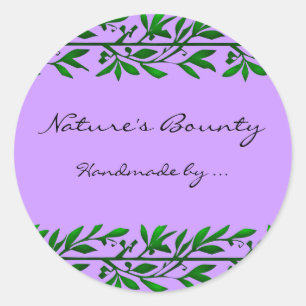 Stickers de Étiquette de savon ou de recette pers