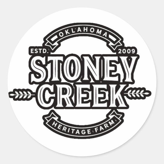 Stickers de ferme patrimoniale de Stoney Creek (Devant)