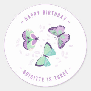 Stickers de fête d'anniversaire joyeux