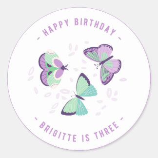 Stickers de fête d'anniversaire joyeux