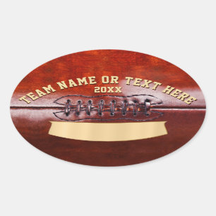 Stickers De Football Personnalisés, Votre Texte, V