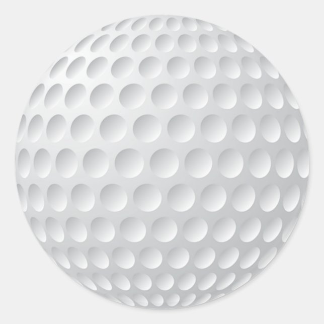 Stickers de golf vierges ou Customisez-le (Devant)