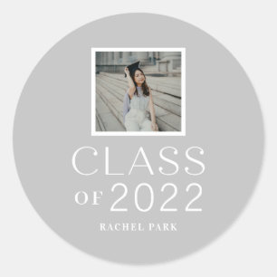 Stickers de graduation couleur modifiable du cadre