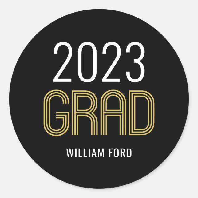 Stickers de graduation de charme super ou joints d (Devant)