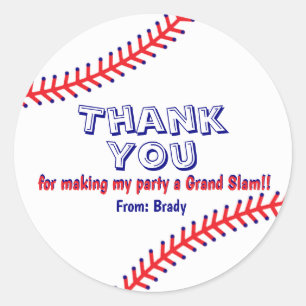 Stickers de la fête de baseball